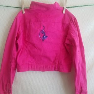 Baby phat pink “Pinkberry” Girls Jean Jacket